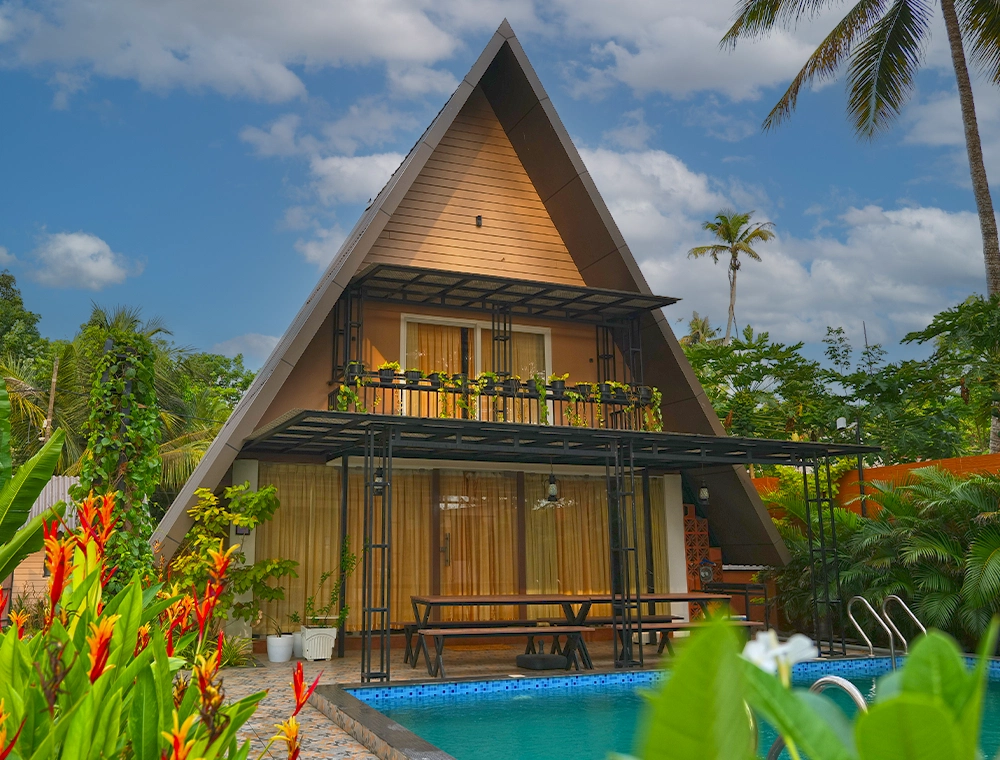 Lakeside accommodation